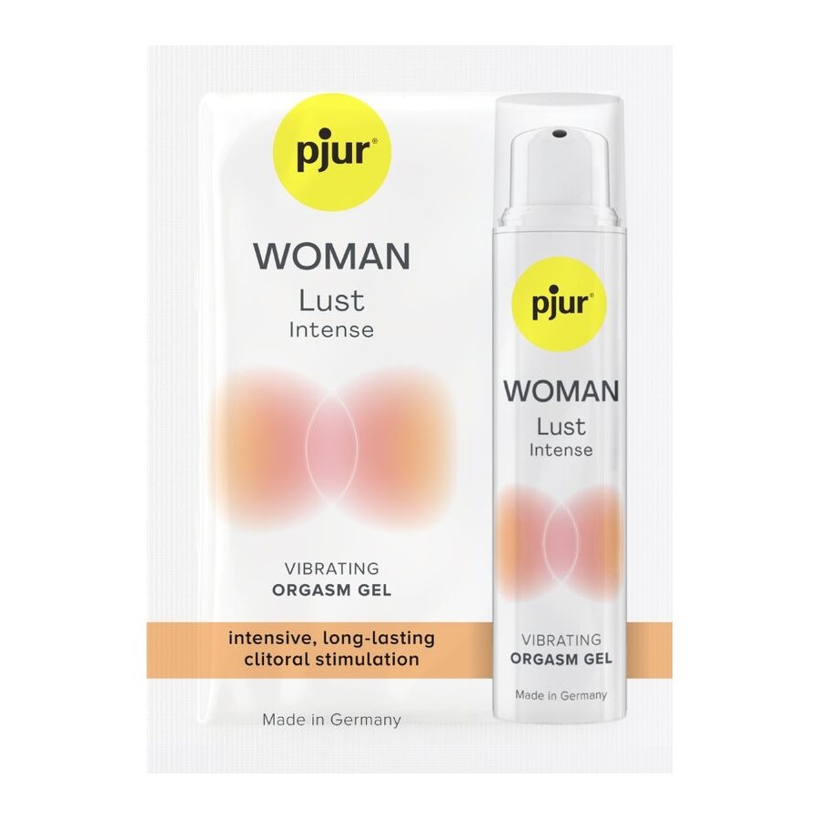 PJUR - WOMAN LUST GEL VIBRANTE INTENSO MONO DOSE PER ORGASMO 1,5 ML